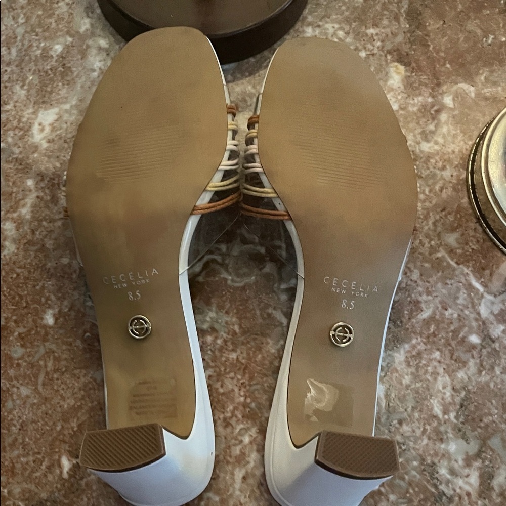 NTN Cecelia New York Anna Belle Beaded Block Heel Sandal - Picture 6 of 8